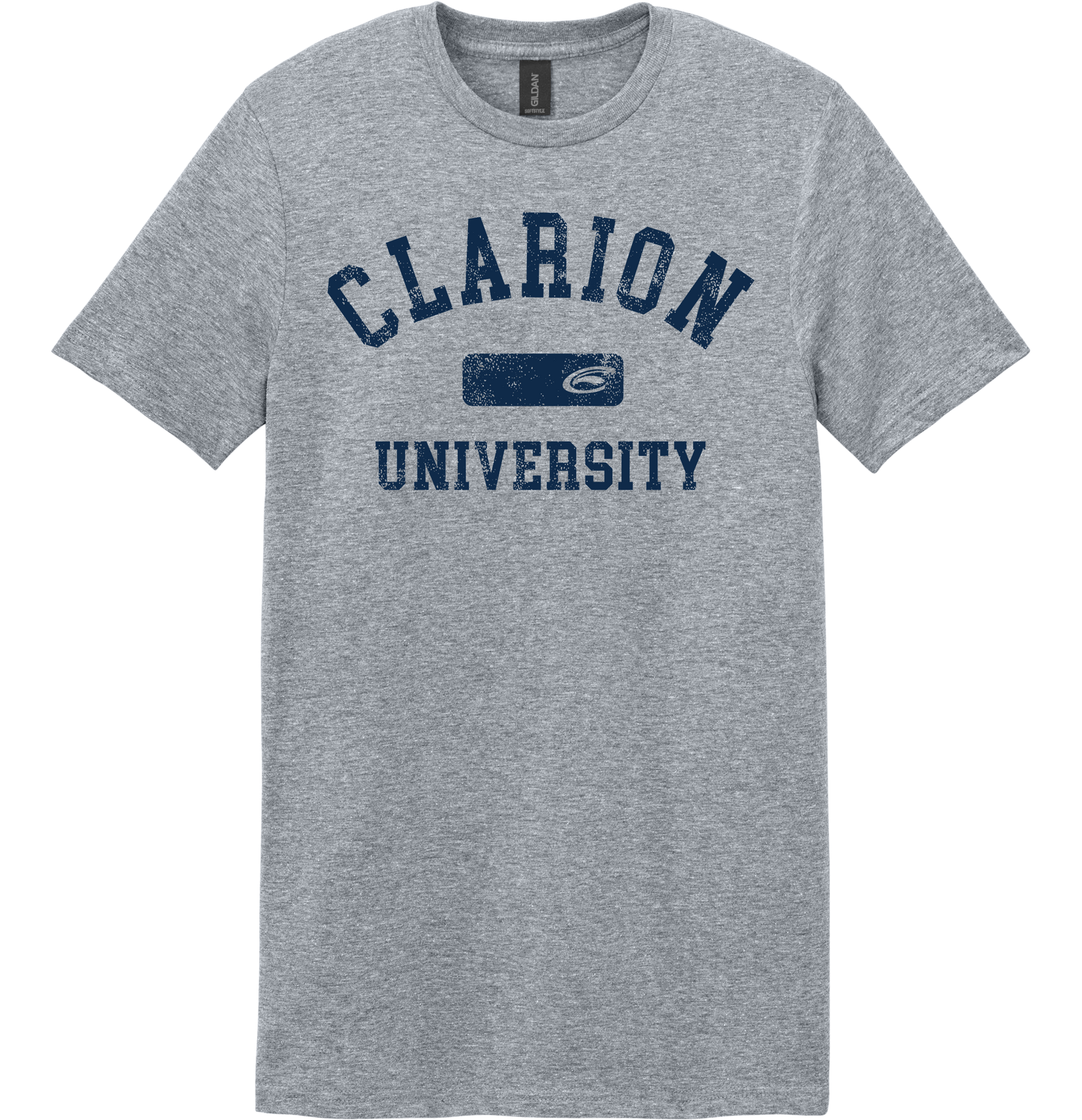 Vintage Clarion University Short Sleeve Logo Block Graphic T-Shirt