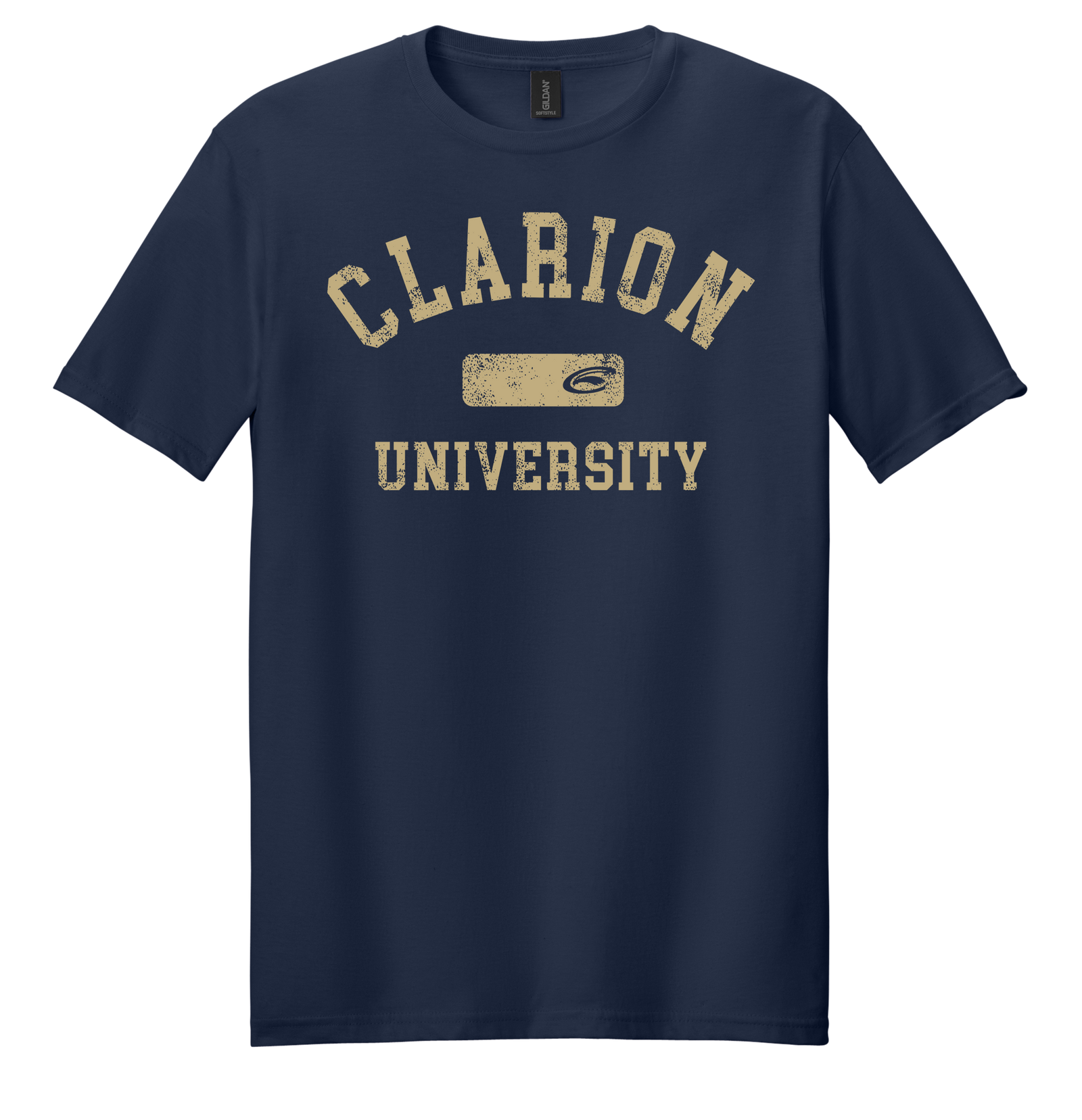 Vintage Clarion University Short Sleeve Logo Block Graphic T-Shirt