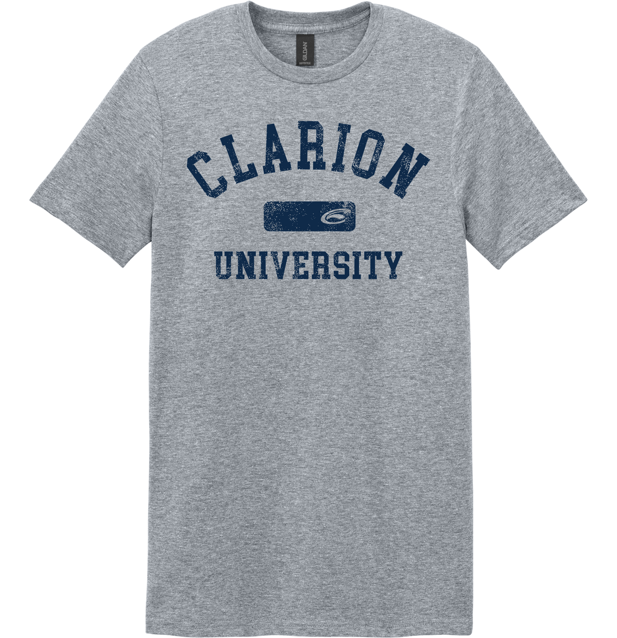 Vintage Clarion University Short Sleeve Logo Block Graphic T-Shirt