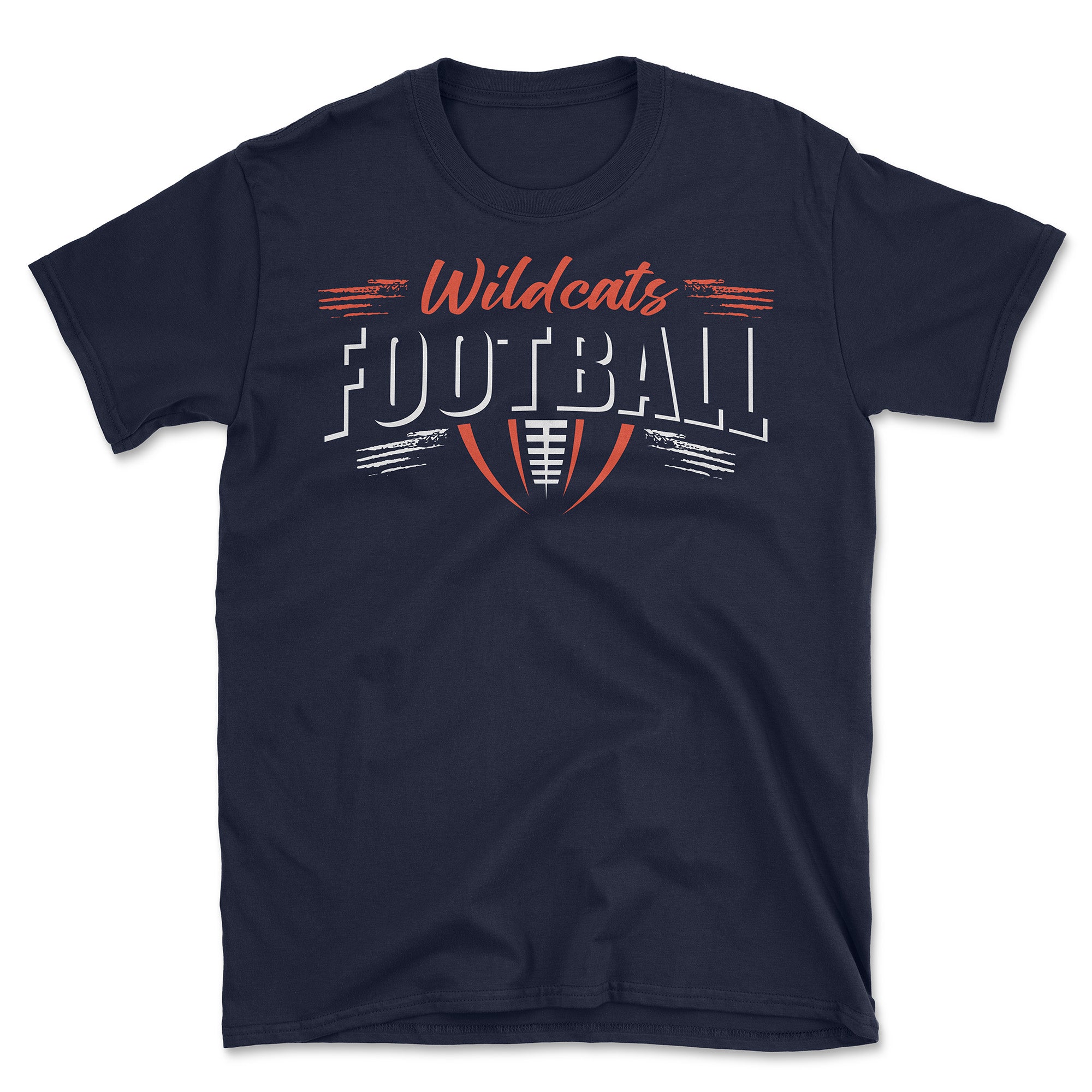 Wildcats Football "Drop Shadow" T-Shirt