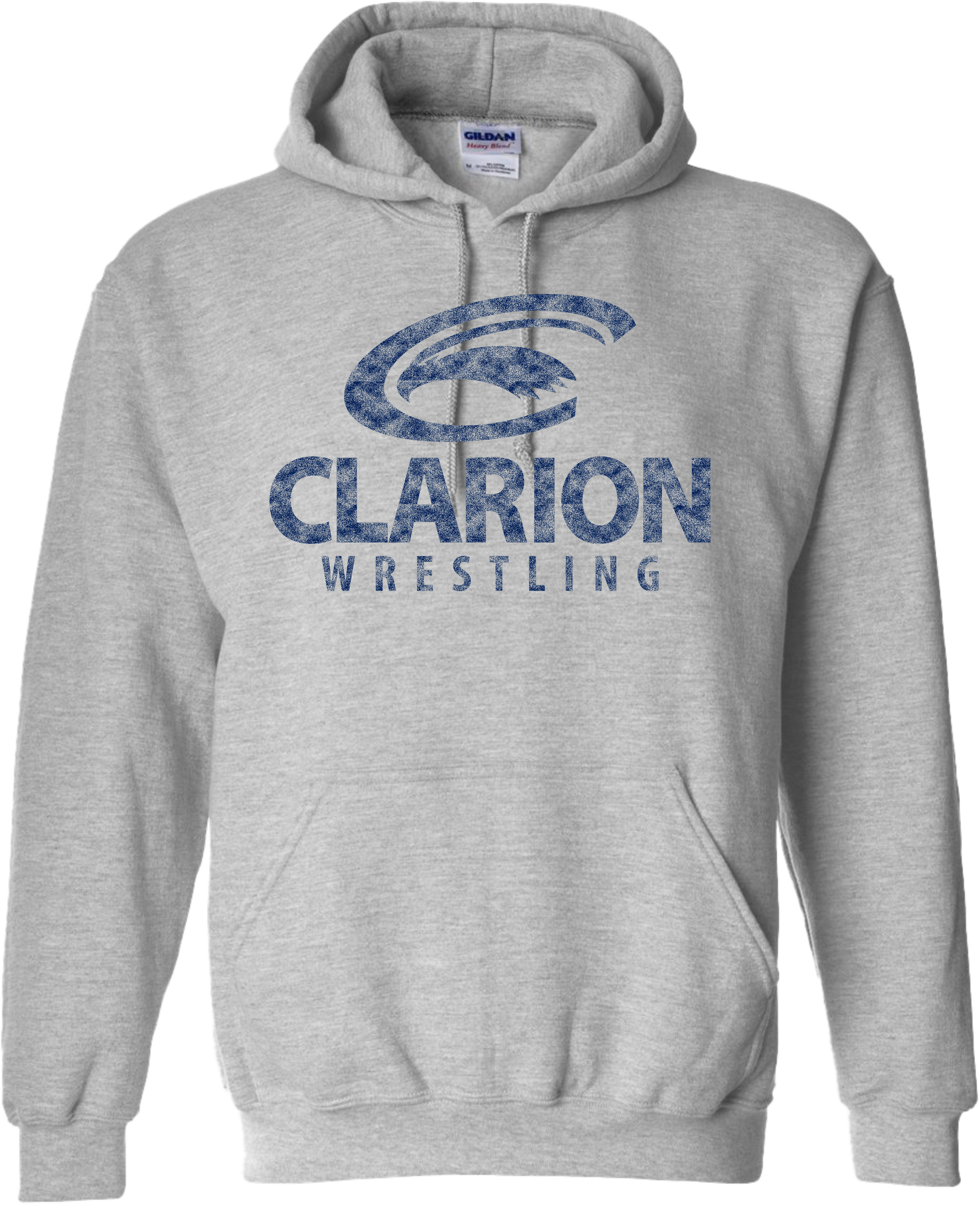 "Big Logo" Clarion Wrestling Hoodie