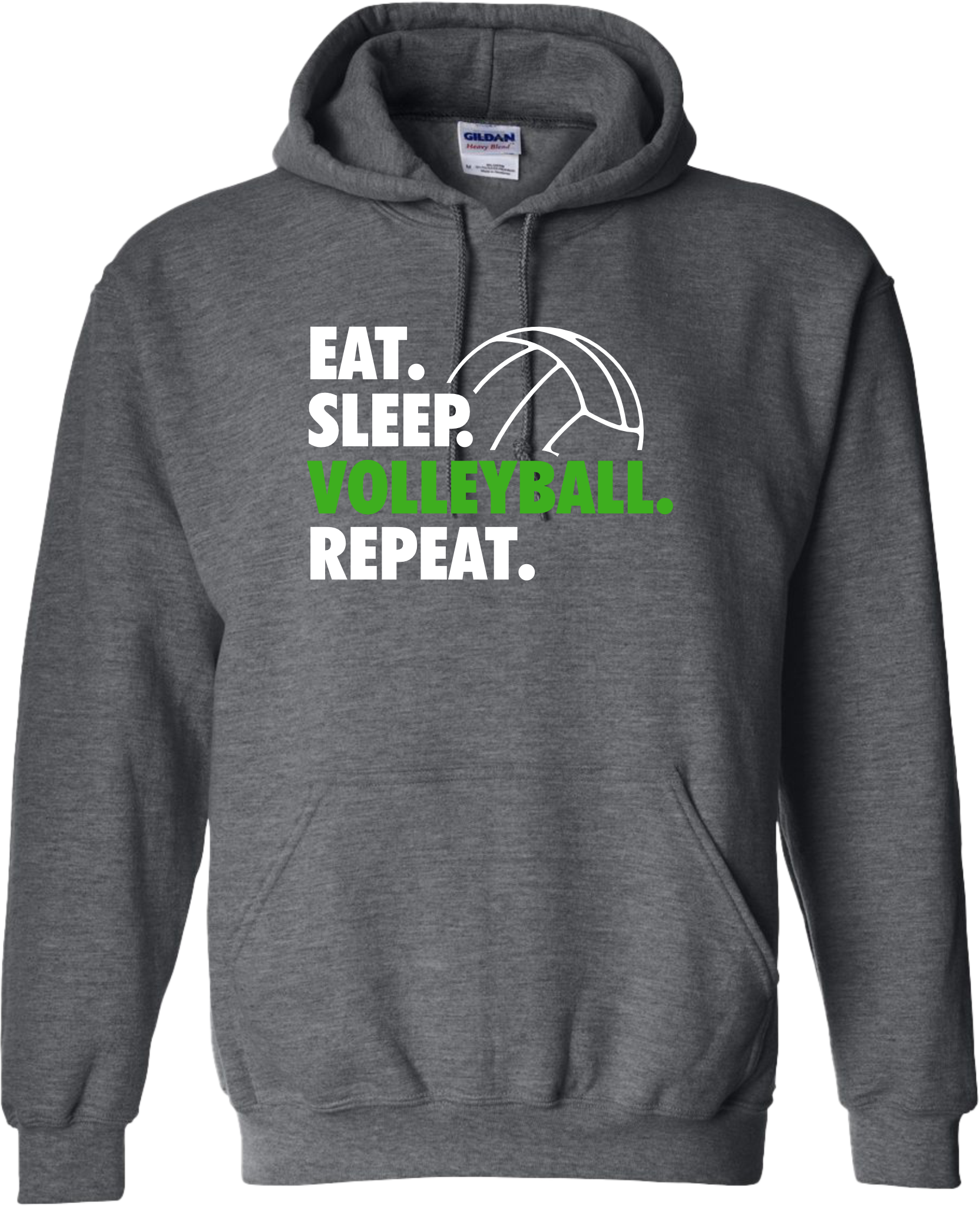 Eat. Sleep. VOLLEYBALL. Repeat Hoodie