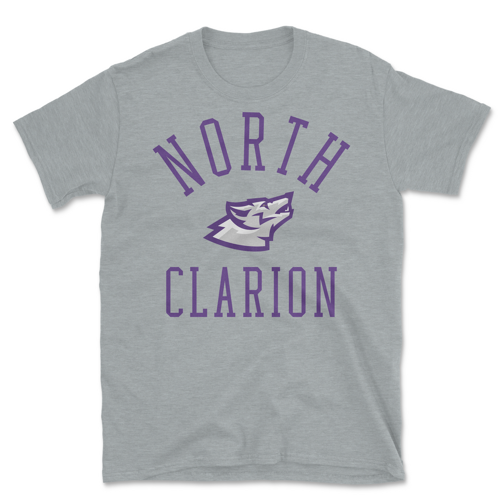 North Clarion Wolves Classic Graphic T-Shirt