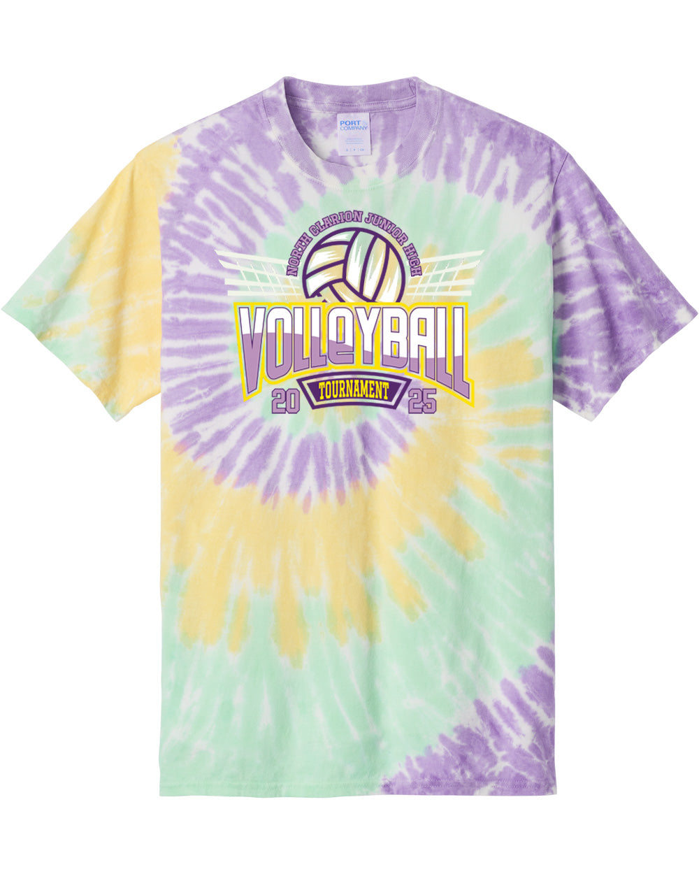 NCVB Tournament Tie-Dyed T-Shirt