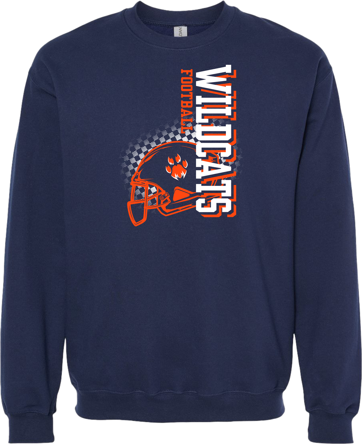 Wildcats &quot;Helmet&quot; Crewneck